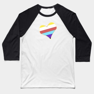 I <3 Bigender Baseball T-Shirt